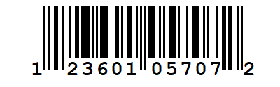 UPC-A, GTIN-12, UPC-E barcode symbology description & information