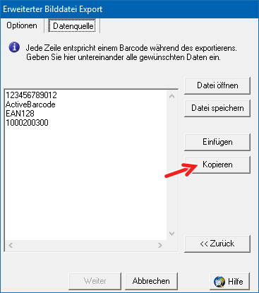 ActiveBarcode: Barcode images from data
