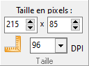 ActiveBarcode: Taille