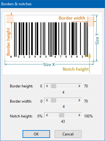 Borders & notches