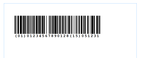 Barcode, MS Publisher