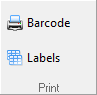 ActiveBarcode: Print barcode