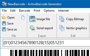 ActiveBarcode: Generator crtičnog koda