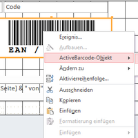 Barcode object