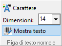 ActiveBarcode: Testo del codice a barre