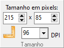 ActiveBarcode: Tamanho